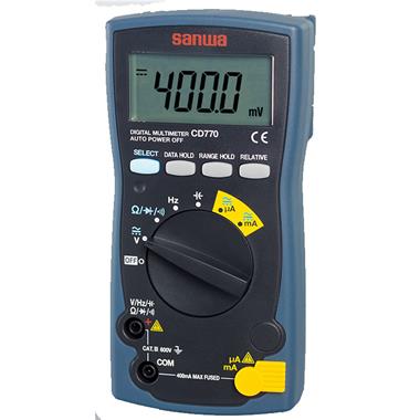 日本三和（sanwa）CD770緊湊型數字萬用表